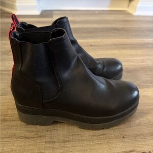 Black Platform MIA Boots